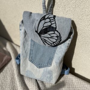 Sac en jean Papillon